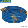 шланг армированный 9мм 10м с быстросъемами 1/4" HUBERTH
